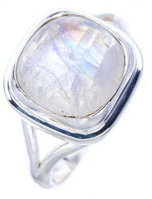 StarGems  Natural Moonstone Handmade 925 Sterling Silver Ring 5.75 F0672