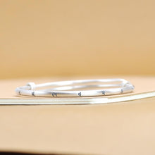 StarGems  Adjustable Carved Om Mani Padme Hum Handmade 925 Sterling Silver Bangle Bracelet For Women Cb0289