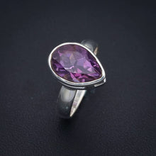 StarGems® Natural Amethyst Handmade 925 Sterling Silver Ring 8.5 F2863