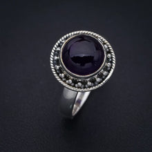 StarGems  Natural Amethyst Handmade 925 Sterling Silver Ring 8.75 F2830