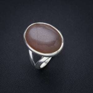 StarGems  Natural Cats Eye Handmade 925 Sterling Silver Ring 7 F1245