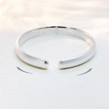 StarGems® Opening Leaf Dull Polished Wide Band Handmade 999 Sterling Silver Bangle Cuff Bracelet For Women Cb0054