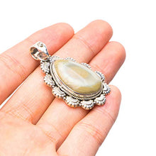 StarGems® Natural Imperial Jasper Handmade Boho 925 Sterling Silver Pendant 1 3/4" T2879