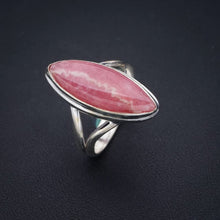 StarGems® Natural Rhodochrosite Handmade 925 Sterling Silver Ring 7.5 F1389