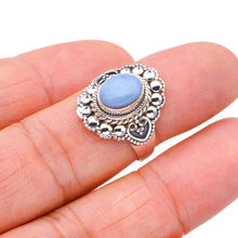 StarGems® Natural Owyhee Opal Handmade 925 Sterling Silver Ring 7.25 F3266