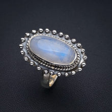 StarGems  Natural Moonstone Handmade 925 Sterling Silver Ring 8.75 F2733