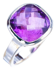 StarGems  Natural Amethyst Handmade 925 Sterling Silver Ring 7.25 F2833