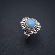 StarGems® Natural Owyhee Opal Handmade 925 Sterling Silver Ring 7.25 F3266