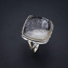 StarGems  Natural Jasper Handmade 925 Sterling Silver Ring 8.75 F2075