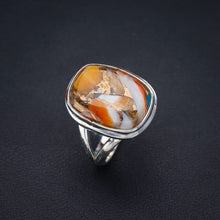 StarGems® Natural Copper Chalcedony Handmade 925 Sterling Silver Ring 6 F1682