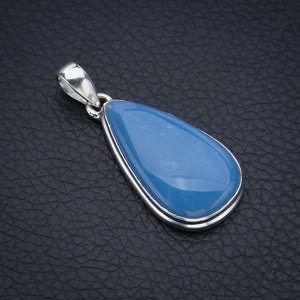 StarGems® Natural Owyhee Opal Handmade 925 Sterling Silver Pendant 1.5" F4136