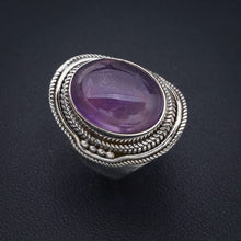 StarGems® Natural Amethyst Handmade 925 Sterling Silver Ring 6.75 F2858