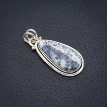 StarGems® Natural Dendritic Opal Handmade 925 Sterling Silver Pendant 1.5" F3839