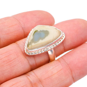 StarGems  Natural Imperial Jasper Handmade 925 Sterling Silver Ring 7.75 F3041