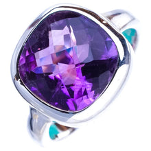 StarGems® Natural Amethyst Handmade 925 Sterling Silver Ring 7.25 E9224