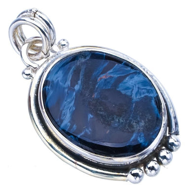 StarGems® Natural Pietersite Handmade 925 Sterling Silver Pendant 1.25