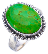 StarGems® Natural Copper Chalcedony Handmade 925 Sterling Silver Ring 9 F3168