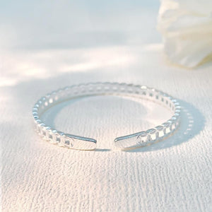 StarGems® Opening Multi Coins Handmade 999 Sterling Silver Bangle Cuff Bracelet For Women Cb0058