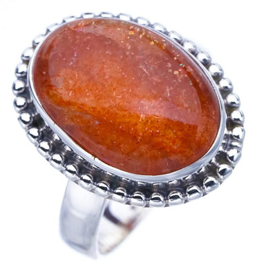 StarGems  Natural Calcite Handmade 925 Sterling Silver Ring 8.25 F0587