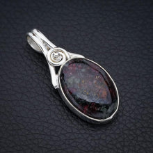 StarGems  Natural Eudialite Handmade 925 Sterling Silver Pendant 1.75" F4792