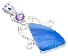 StarGems® Natural Sodalite AmethystHandmade 925 Sterling Silver Pendant 1.75" F3606