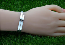 StarGems® Opening Simplism Handmade 999 Sterling Silver Bangle Cuff Bracelet For Women Cb0119