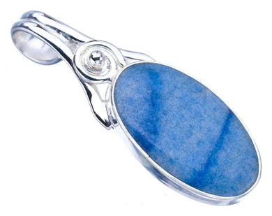 StarGems  Natural Owyhee Opal Handmade 925 Sterling Silver Pendant 1.75