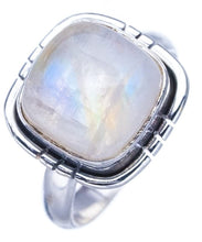 StarGems® Natural Moonstone Handmade 925 Sterling Silver Ring 4.75 F2575