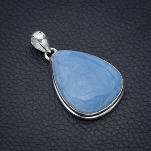 StarGems® Natural Owyhee Opal Handmade 925 Sterling Silver Pendant 1.75" F4147