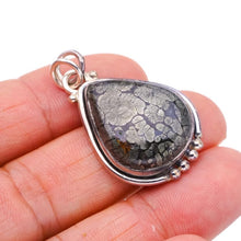 StarGems  Natural Apache Parmyorite Handmade 925 Sterling Silver Pendant 1.5" F3624