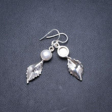 Natural River Pearl Handmade Unique 925 Sterling Silver Earrings 1 3/4" Y2183