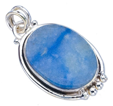 StarGems  Natural Owyhee Opal Handmade 925 Sterling Silver Pendant 1.5