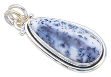 StarGems® Natural Dendritic Opal Handmade 925 Sterling Silver Pendant 1.5" F3839