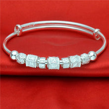 StarGems® Adjustable Prayer Wheels Handmade 999 Sterling Silver Bangle Bracelet For Women Cb0209