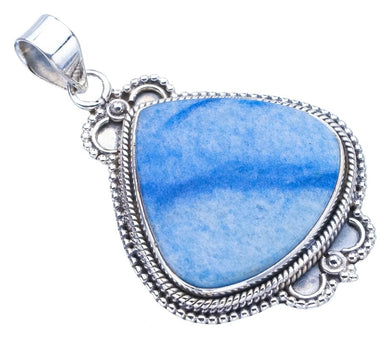 StarGems® Natural Owyhee Opal Handmade 925 Sterling Silver Pendant 1.75