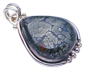 StarGems  Natural Apache Parmyorite Handmade 925 Sterling Silver Pendant 1.5" F3624