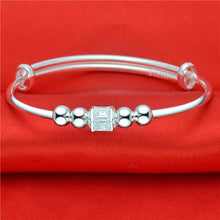 StarGems® Adjustable Prayer Wheels Handmade 999 Sterling Silver Bangle Bracelet For Women Cb0205