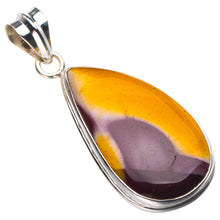 StarGems® Natural Royal Imperial Jasper Handmade 925 Sterling Silver Pendant 1.75" D5539