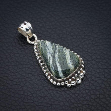 StarGems® Natural Seraphinite Handmade 925 Sterling Silver Pendant 1.5" F4689