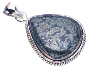 StarGems® Natural Apache Parmyorite Handmade 925 Sterling Silver Pendant 1.5" F3617