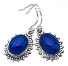 StarGems Lapis Lazuli Handmade 925 Sterling Silver Earrings 1.25" F5661