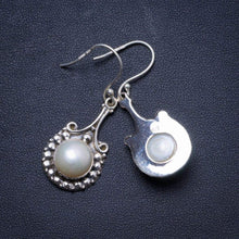 StarGems® Natural River Pearl Handmade Unique 925 Sterling Silver Earrings 1.75" X4017