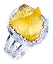 StarGems Natural Citrine Handmade 925 Sterling Silver Ring Ra000