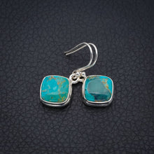 StarGems Turquoise Handmade 925 Sterling Silver Earrings 1.25" F6324